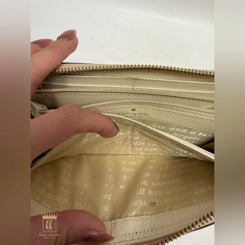 Kate Spade Pink Bow Wallet - Picture 12 of 12